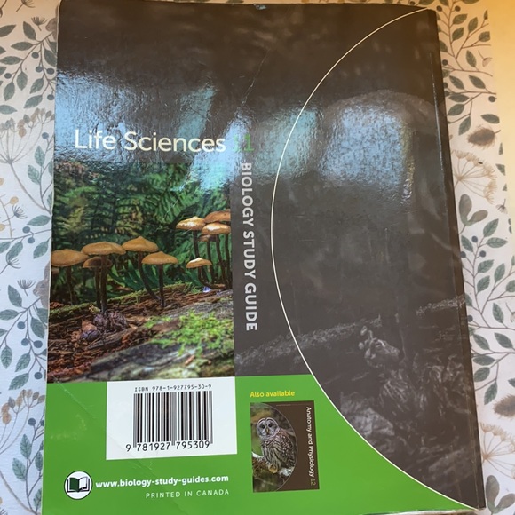 Life Sciences 11 Biology Study Guide - Roger Pior - Picture 6 of 6